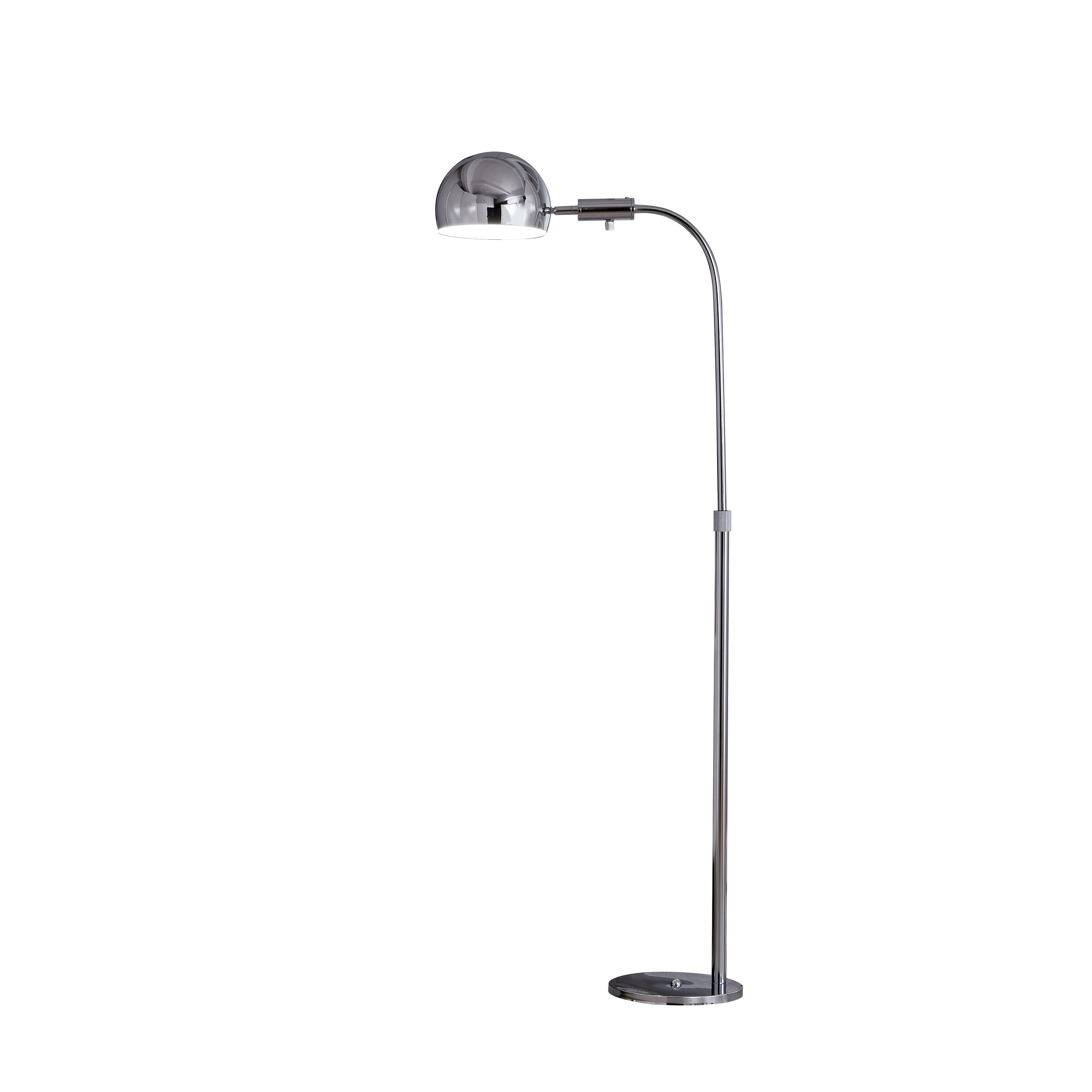 Artiva Satellite 58" LED Full Spectrum Floor Lamp, Chrome Bed Bath